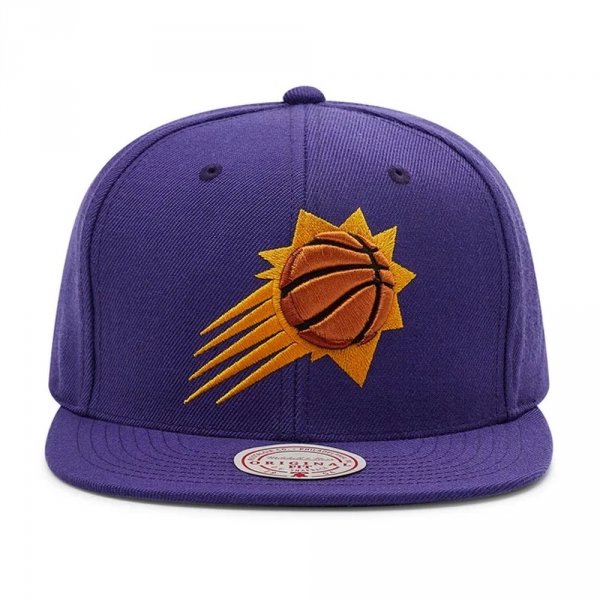 Mitchell &amp; Ness czapka z daszkiem bejsbolówka NBA Phoenix Suns Team Ground 2.0 Snapback Suns HHSS3256-PSUYYPPPPURP