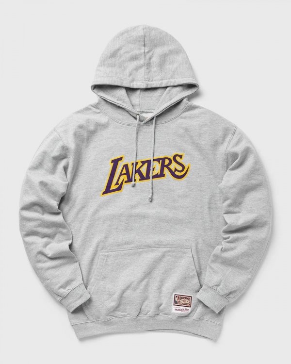 Mitchell &amp; Ness bluza Team Logo Hoody Los Angeles Lakers HDSSINTL1050-LALGREY