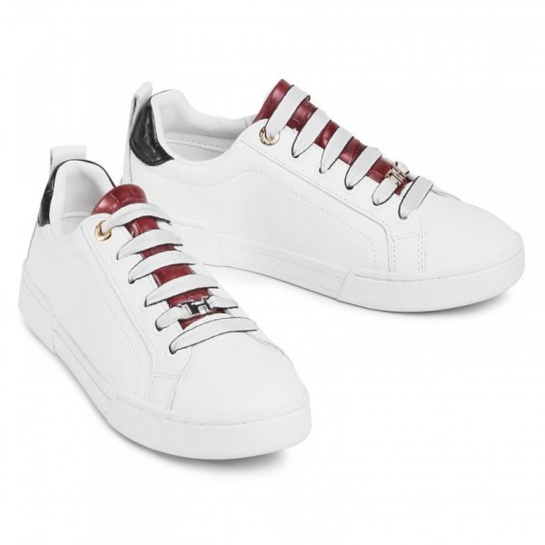 Tommy Hilfiger buty Branded Outsole Croc Sneaker FW0FW05214-YBR