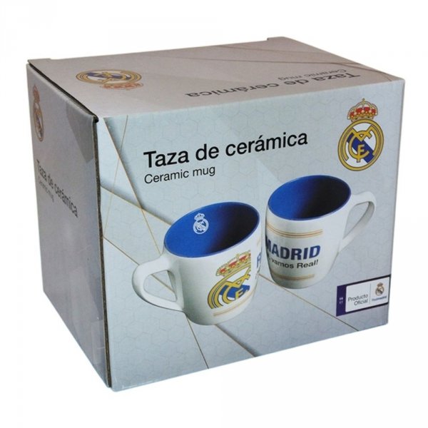Real Madryt kubek ceramiczny w pudełku 400ml MG92-05RM