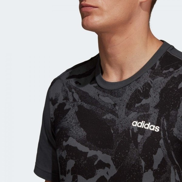 Adidas t-shirt męski bawełna E Aop Tee Du0421