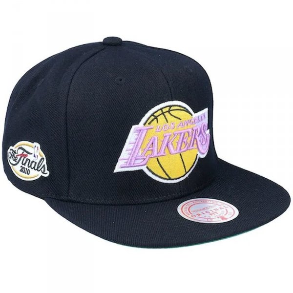 Mitchell &amp; Ness czapka z daszkiem NBA Los Angeles Lakers Top Spot Snapback Hwc Lakers HHSS2976-LALYYPPPBLCK