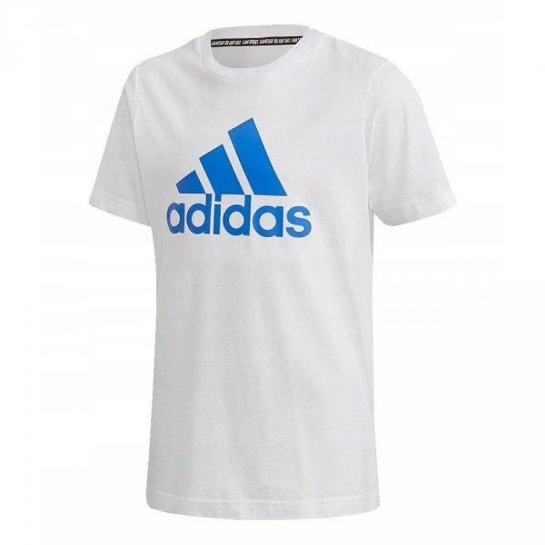 Adidas t-shirt biały Yb Mh Badge of Sport T Dv0820