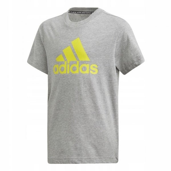 Adidas T-Shirt Szary Yb Mh Bos T Dv0823