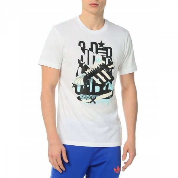 Adidas Originals t-shirt męski biały Ab9560