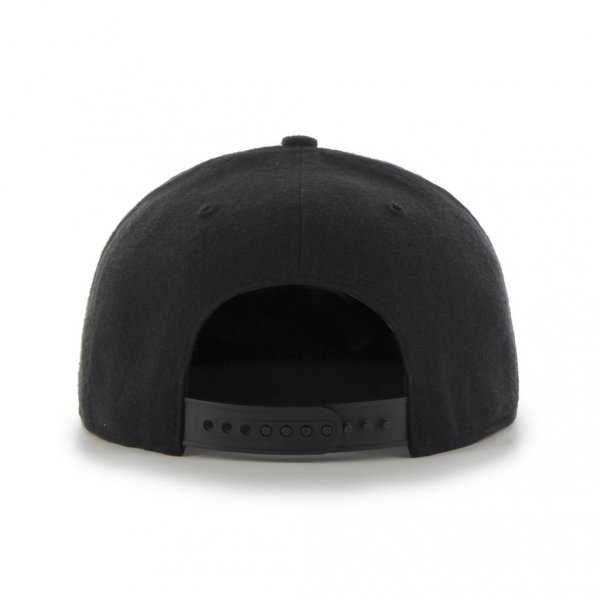 Brand `47 czapka z daszkiem New York Yankees Snapback Captain No Shot B-NSHOT17WBP-BK