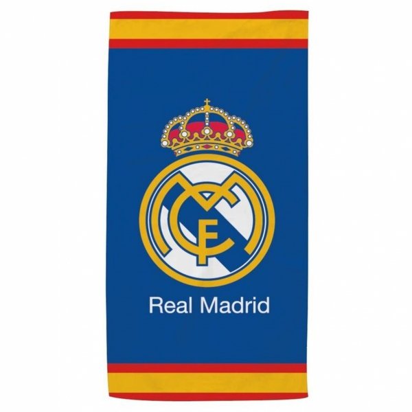 Real Madryt ręcznik plażowy junior 70x140 cm beach towel mikrofibra 181466