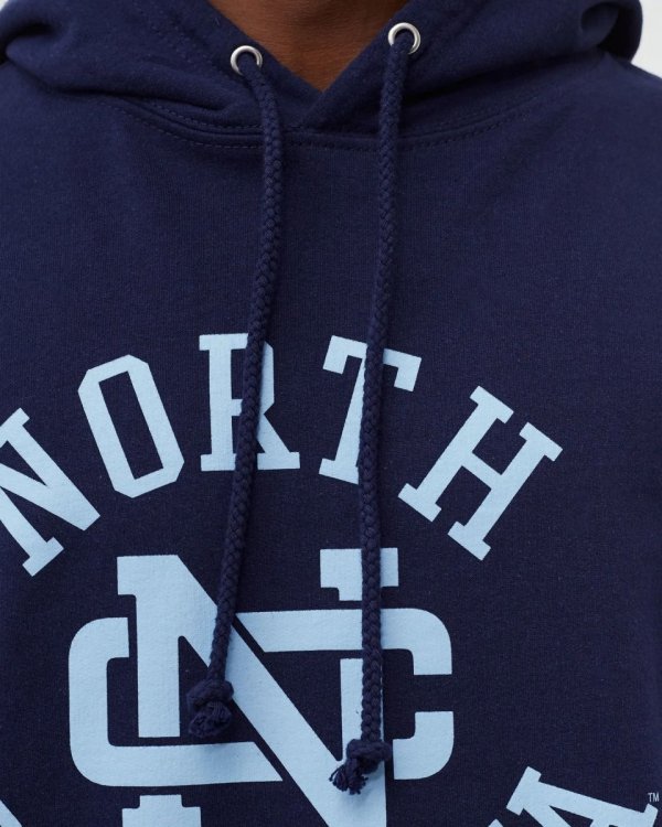 Mitchell &amp; Ness bluza męska OG Hoody University Of North Carolina NCAA HDSSINTL1060-UNCNAVY