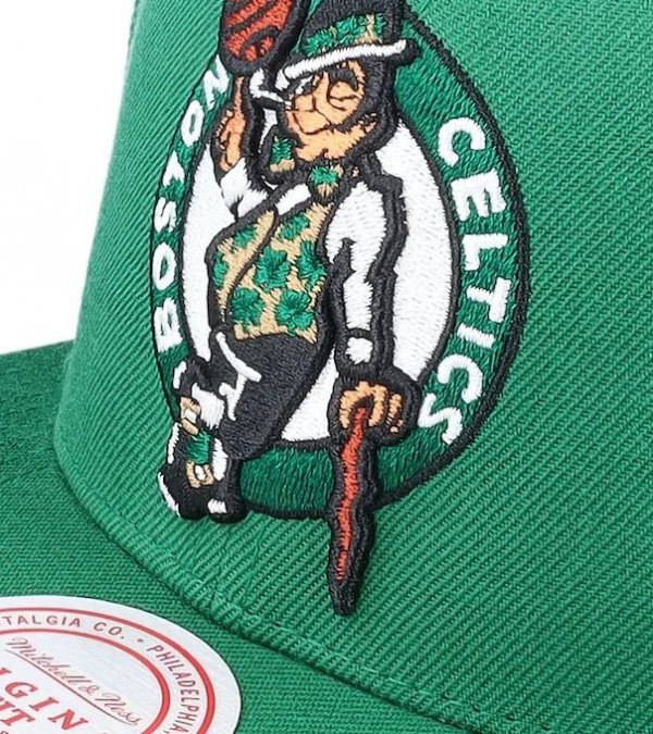 Mitchell &amp; Ness czapka z daszkiem NBA Boston Celtics Top Spot Snapback Hwc Celtics HHSS3256-BCEYYPPPGREN