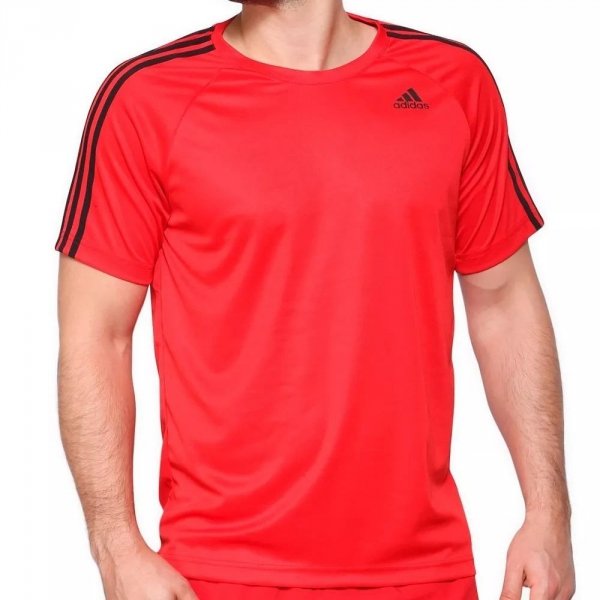 Adidas Koszulka męska D2M Tee 3S Climalite Bk0965