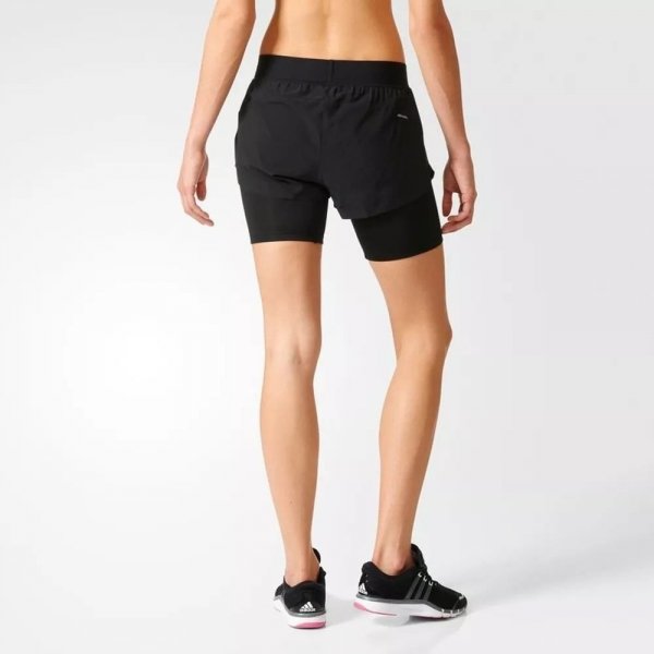 Adidas spodenki z getrami GYM 2 in Response Short Climalite AP9520