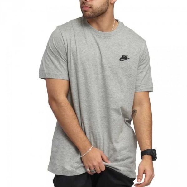 Nike t-shirt męski szary Club Tee AR4997-064