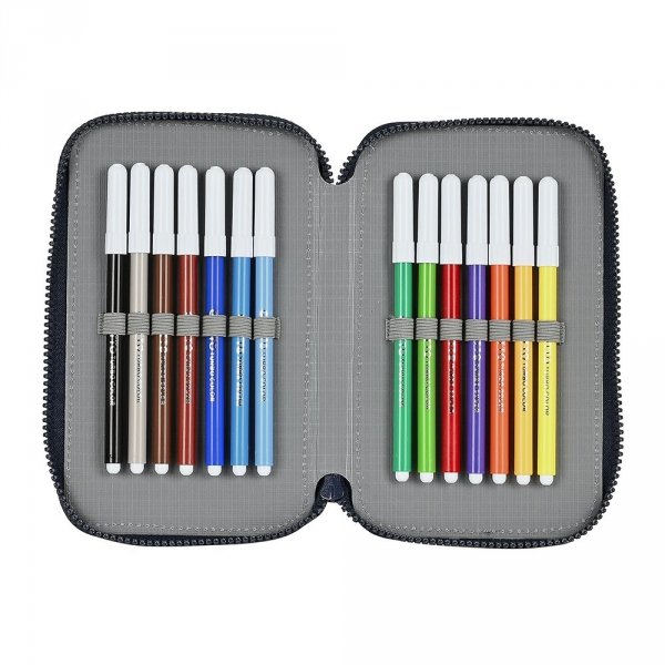 FC Barcelona piórnik z wyposażeniem double filled pencil case 28 PCS 412225854