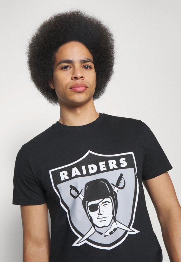 Mitchell &amp; Ness t-shirt NFL Oakland Raiders Team Logo Tee BMTRINTL1270-ORABLCK