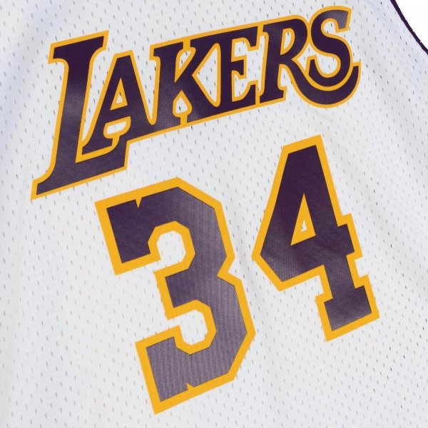 Mitchell &amp; Ness koszulka męska Los Angeles Lakers NBA Alternate Jersey Lakers 2002 Shaquille O'Neal SMJY4442-LAL02SONWHIT