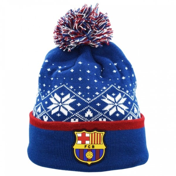 FC Barcelona czapka zimowa FCB Christmas Hat 5004GN