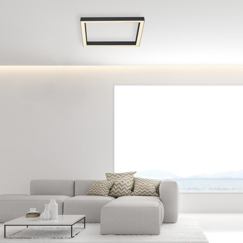 Lampa sufitowa plafon LED PURE-LINES 1 - punktowa antracyt PaulNeuhaus - 6022-13