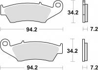 TRW klocki hamulcowe przód Suzuki DRZ 400 SM ( 05-08) 