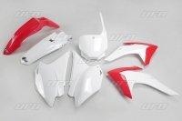 UFO KOMPLET PLASTIKÓW HONDA CRF 230 '15-'18 KOLOR OEM (CZERWONY/BIAŁY) 