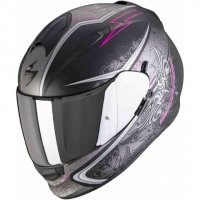 SCORPION KASK EXO-491 RUN MATT BK-PINK 