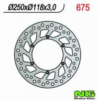 NG Tarcza hamulcowa przednia SUZUKI RM 125 (89- ) 
