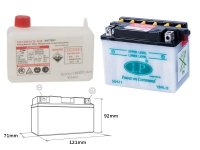 LANDPORT Gilera Bullit/Runer 50 (97-98) akumulator elektrolit osobno 