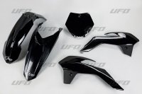 UFO KOMPLET PLASTIKÓW KTM SX 85 '13-'17 KOLOR CZARNY 