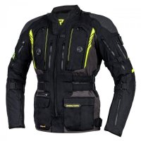 KURTKA TEKSTYLNA REBELHORN PATROL BLACK/FLO YELLOW XS 