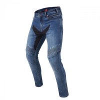 SPODNIE JEANS REBELHORN EAGLE III SLIM FIT WASHED BLUE W42L34 