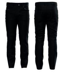 SPODNIE JEANS REBELHORN CLASSIC III SLIM FIT BLACK W42L32 