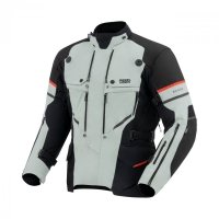 KURTKA TEKSTYLNA REBELHORN RANGE GREY/BLACK/RED 4XL 