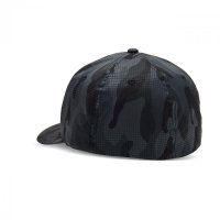 CZAPKA Z DASZKIEM FOX HEAD TECH FLEXFIT BLACK CAMO S/M 