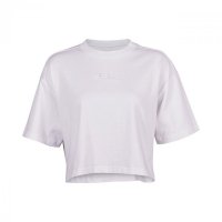 T-SHIRT FOX LADY WORDMARK OS CROP WHITE M 
