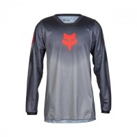 BLUZA FOX JUNIOR 180 INTERFERE GREY/RED YS 