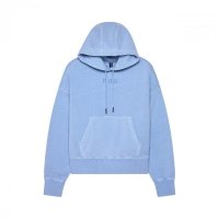 BLUZA Z KAPTUREM FOX LADY WORDMARK OVERSIZED CASHMERE BLUE L 