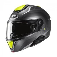 KASK MOTOCYKLOWY HJC I91 ARVEN GREY YELLOW L 