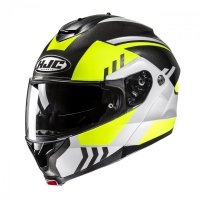 KASK MOTOCYKLOWY HJC C91N KAON BLACK YELLOW XL 