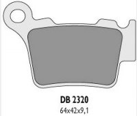 Delta Braking KTM 350 SX-F/XC-F (11-14) klocki hamulcowe tył 