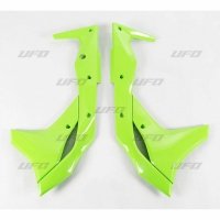 UFO OSŁONY CHŁODNICY KAWASAKI KXF 250 '17-'20 KOLOR ZIELONY OEM 19 