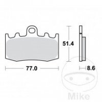 Delta Braking klocki hamulcowe przód BMW 1200 R ST/RT/S 03-07 