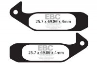 CFA280R - Klocki hamulcowe rowerowe (organiczne wyczynowe) EBC Brakes 