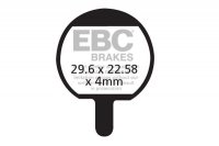 CFA421 - Klocki hamulcowe rowerowe (organiczne) EBC Brakes 