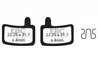 CFA467HH - Klocki hamulcowe rowerowe (spiekane) EBC Brakes 