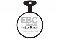 Klocki hamulcowe EBC FA011 (kpl. na 1 tarcze) 