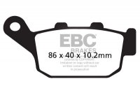 Klocki hamulcowe EBC FA140 (kpl. na 1 tarcze) 
