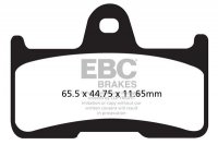 Klocki hamulcowe EBC FA344R (kpl. na 1 tarcze) 