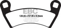 Klocki hamulcowe EBC FA656TT (kpl. na 1 tarcze) 