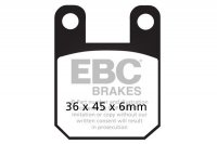 Klocki hamulcowe EBC MXS115 off-road wyczynowe (kpl. na 1 tarcze) 