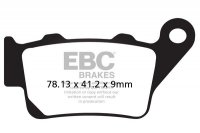 Klocki hamulcowe EBC SFA213 skuterowe (kpl. na 1 tarcze) 