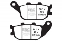 Klocki hamulcowe EBC SFA358 skuterowe (kpl. na 1 tarcze) 